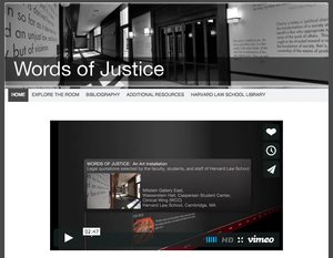  Words of Justice Website 